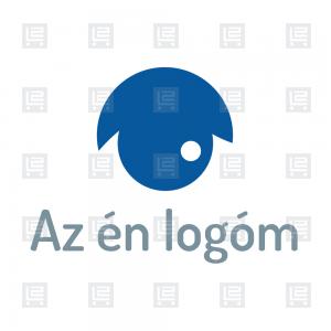 Optikus látszerész szemész logó - Kék