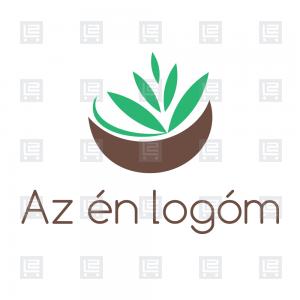 Illóolajok gyógynövény kozmetikumok webáruház logó - Barna