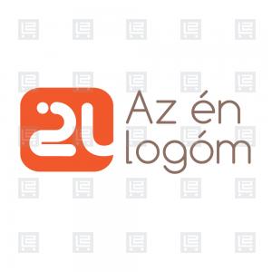 Online jóga oktatás logó - Narancssárga