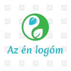 Jin jang krém natúrkozmetikum logó - Zöld