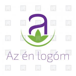 Biokozmetikumok webáruház A betű logó - Lila