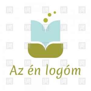 Virágküldés online virágbolt virágfutár logó - Zöld