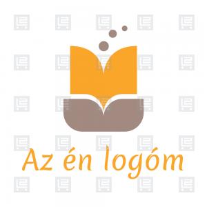 Virágküldés online virágbolt virágfutár logó - Narancssárga