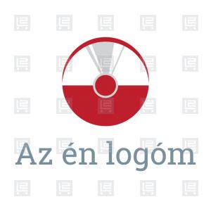 Kreatív CD újrahasznosítás blog logó - Vörös