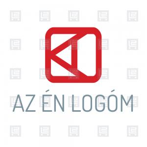 KA logó monogram tipográfia - Vörös