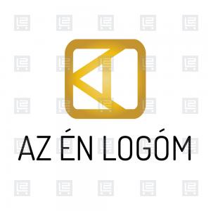 KA logó monogram tipográfia - Arany