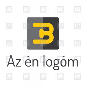 B betű monogram sitebuild logó - Sárga