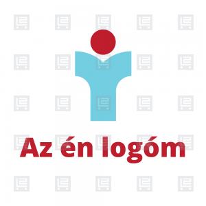 YM betűlogó figura monogram logó - Kék