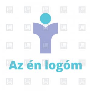 YM betűlogó figura monogram logó - Lila