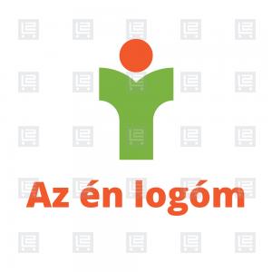 YM betűlogó figura monogram logó - Zöld