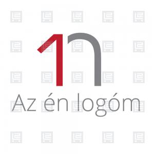 N betűlogó number one iniciálé logó - Sokszínű