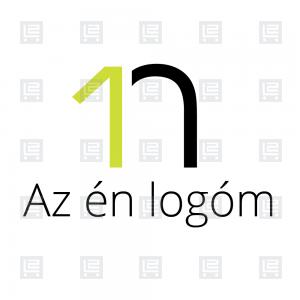 N betűlogó number one iniciálé logó - Sokszínű