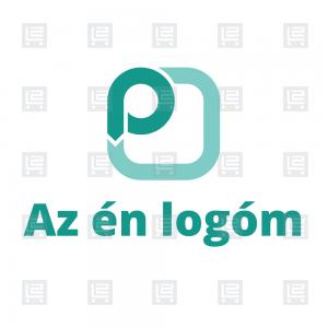 PO betűlogó számlázó program logó - Zöld