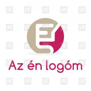 ES betűlogó modern monogram logó - Sokszínű