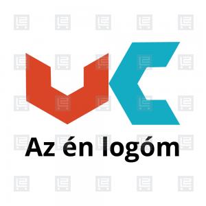 UC logó mozaik betűk monogram - Sokszínű