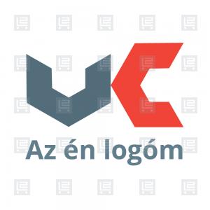 UC logó mozaik betűk monogram - Sokszínű