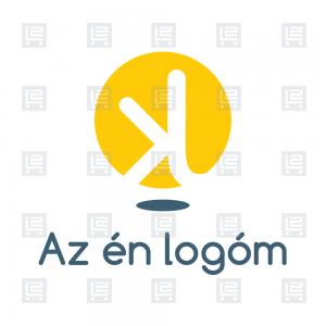 JK betűlogó monogram logó - Sárga