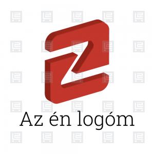 3D nyomtató modell nyomtatás Z betű logó - Vörös