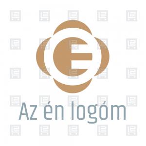 Hobbi virágkötő virágkereskedő E betűlogó - Arany