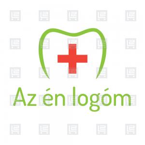 Fogászat fogfehérítés dental logó - Zöld