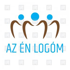 Fogbeültetés implantcentrum fogászat logó - Barna