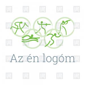 Sport öttusa sportközpont logó - Zöld