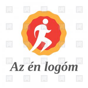 Futás tervező logó - Narancssárga
