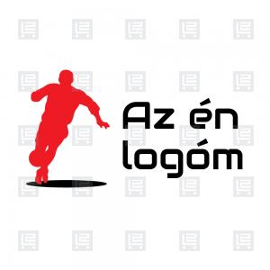 Foci sport futball klub egyesület logó - Vörös