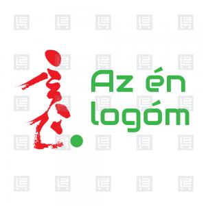 Foci klub labdarúgás sport logó - Vörös