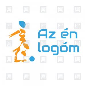 Foci klub labdarúgás sport logó - Sárga