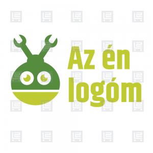 Karbantartó javítás szerelés kabalafigura logó - Zöld