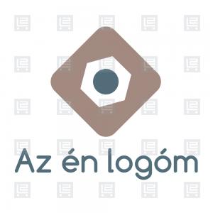 Szerelés karbantartás javítás minimalista logó - Barna