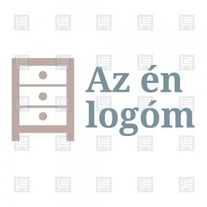 Asztalos, modern bútor, szerelés, felújítás logó - Barna