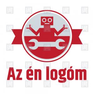 Karbantartás javítás szerelés logó - Vörös