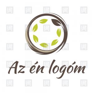 Környezetvédő faluszépítő egyesület logó - Barna