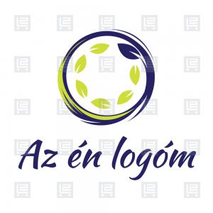 Környezetvédő faluszépítő egyesület logó - Kék