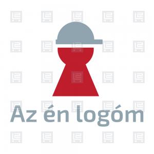 Munkavédelem biztonság logó - Vörös