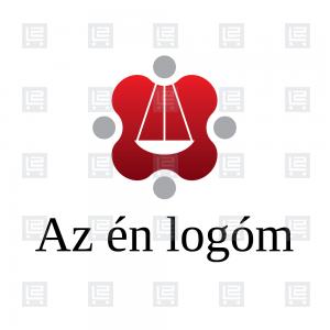 Ügyvédi iroda mérlegképes könyvelő logó - Vörös