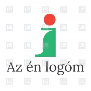 Ügyvéd jogász I betű logó - Zöld