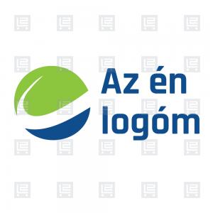 Út kör útvonaltervező minimalista logó - Zöld