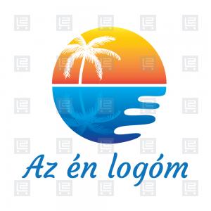 Tengerparti nyaralás szállások logó - Kék