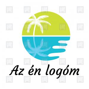 Tengerparti nyaralás szállások logó - Zöld