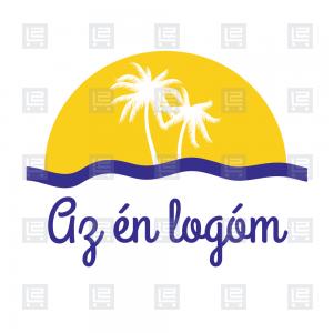 Külföldi utazás nyaralás szállás logó - Sárga