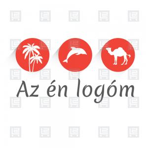 Utazási iroda világjáró blog travel logó - Vörös