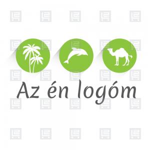 Utazási iroda világjáró blog travel logó - Zöld