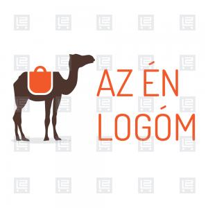 Csomagküldés utazás szállítás futár logó - Vörös