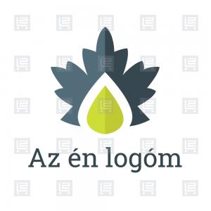 Környezetvédelem vízszűrés logó - Szürke