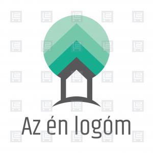 Ökoház zöldház lombház szállás logó - Zöld