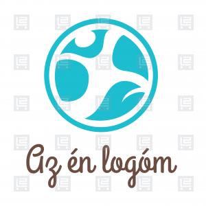 Fitball fitnesz gimnasztikai labda logó - Kék