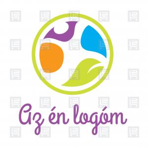 Fitball fitnesz gimnasztikai labda logó - Sokszínű